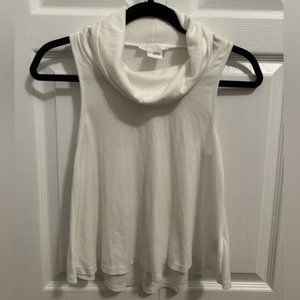 Mock Neck Flowy Top